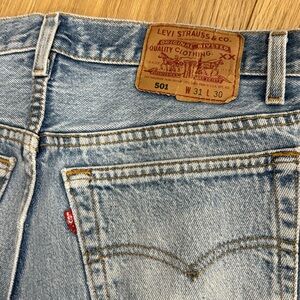 Vintage 501 Levi’s 31x30